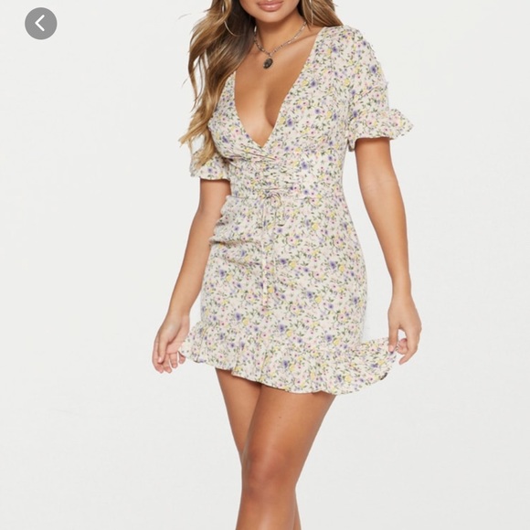 Floral Corset Swing Dress | Poshmark